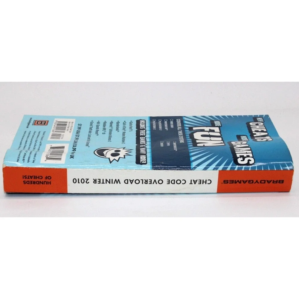 Cheat Code Overload by BradyGames, Winter 2010, Trade Paperback